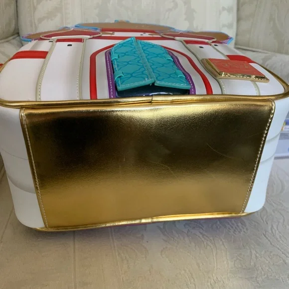 Loungefly Disney Diamond Jasmine Aladdin Backpack Bag Purse  display picture 3